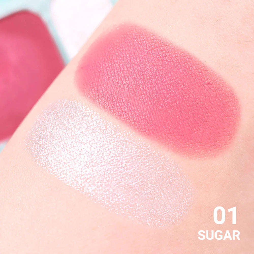 Charmiss Everything Nice Mochi Blush Duo 3.1g [隨機包裝] #01 糖