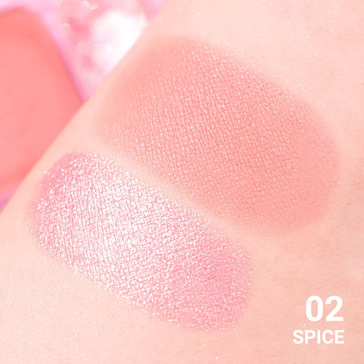 Charmiss Everything Nice Mochi Blush Duo 3.1g [隨機包裝] #02 香料