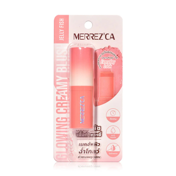 Merrezca 亮澤奶油腮紅棒 6g #Jelly Fish