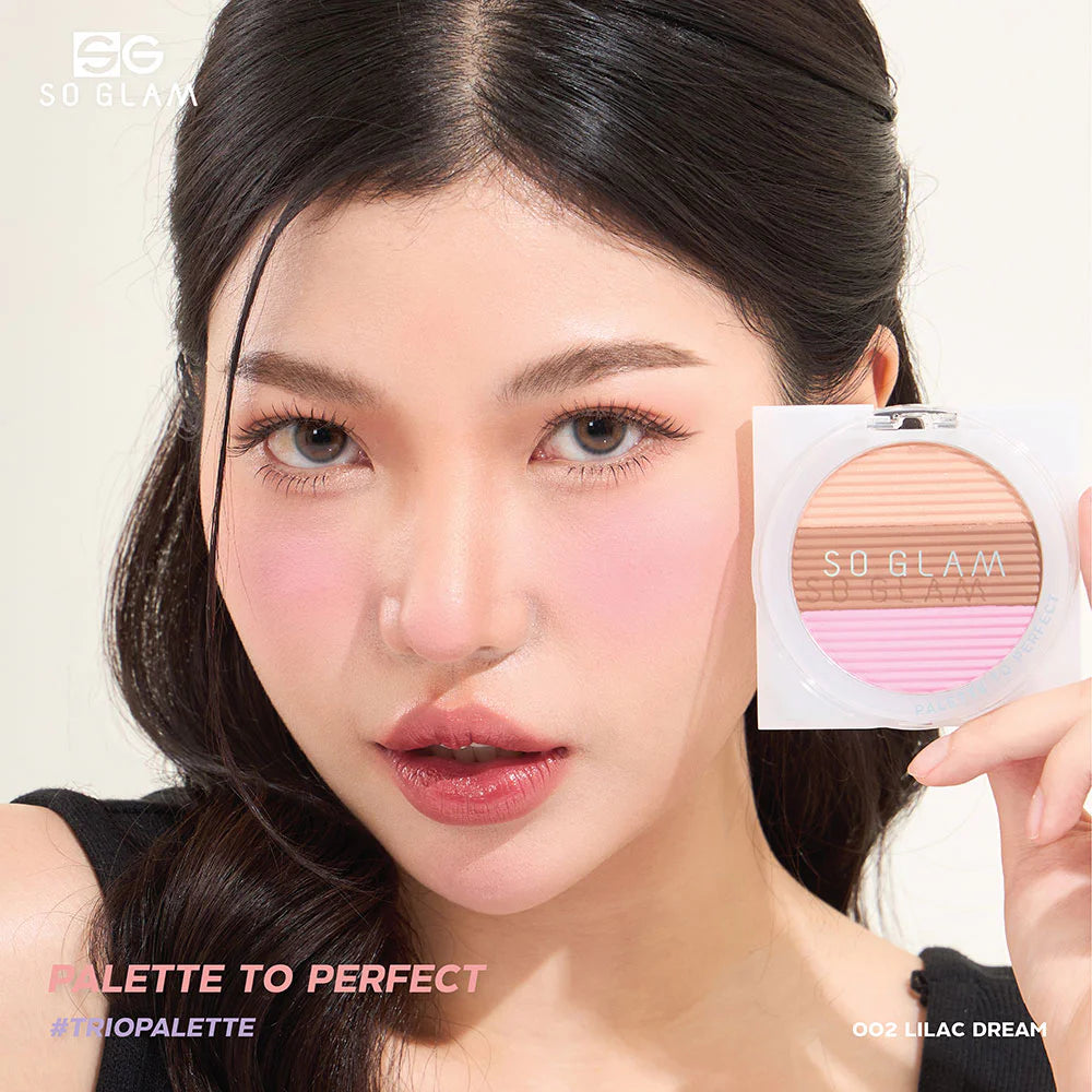 So Glam 完美眼影盤 9g #002 紫丁香之夢