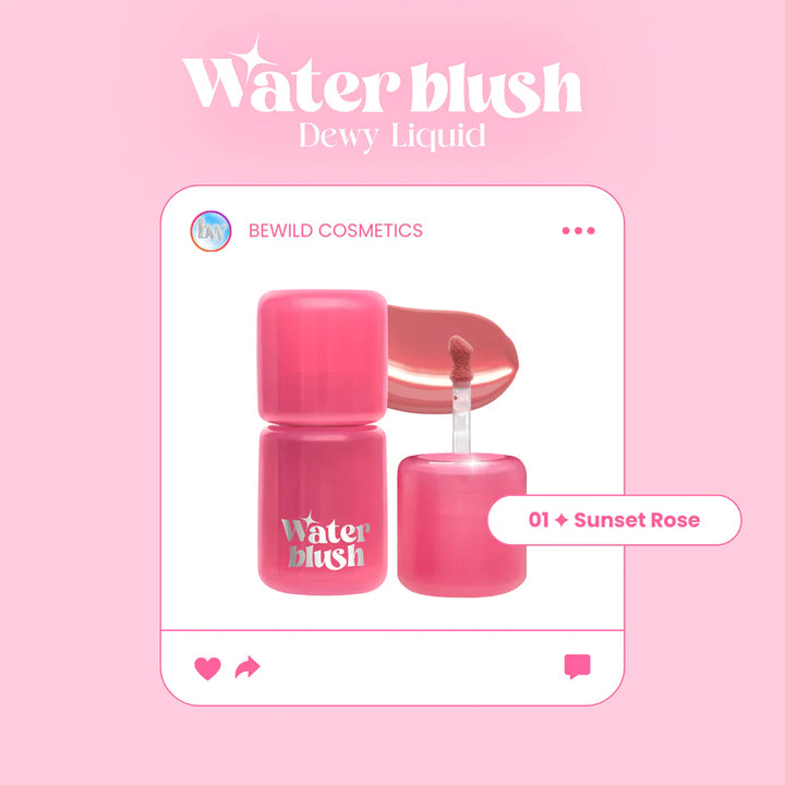 beWiLD 水潤腮紅 12g #01 日落玫瑰