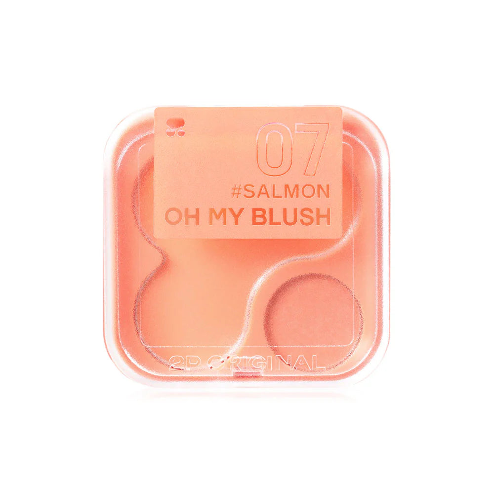 2P 原廠 Oh My Blush 4.3g #07 鮭魚色