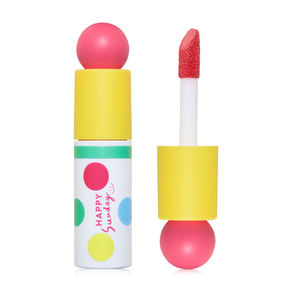 HAPPY SUNDAY 魔法色彩腮紅 10g #03 紅色奇蹟