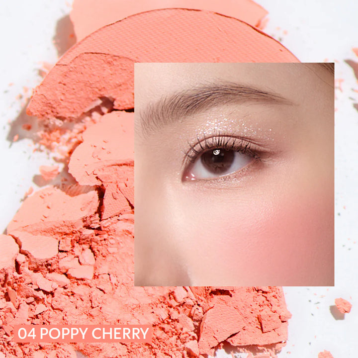 Merrezca 模糊腮紅 5.2g #04 Poppy Cherry