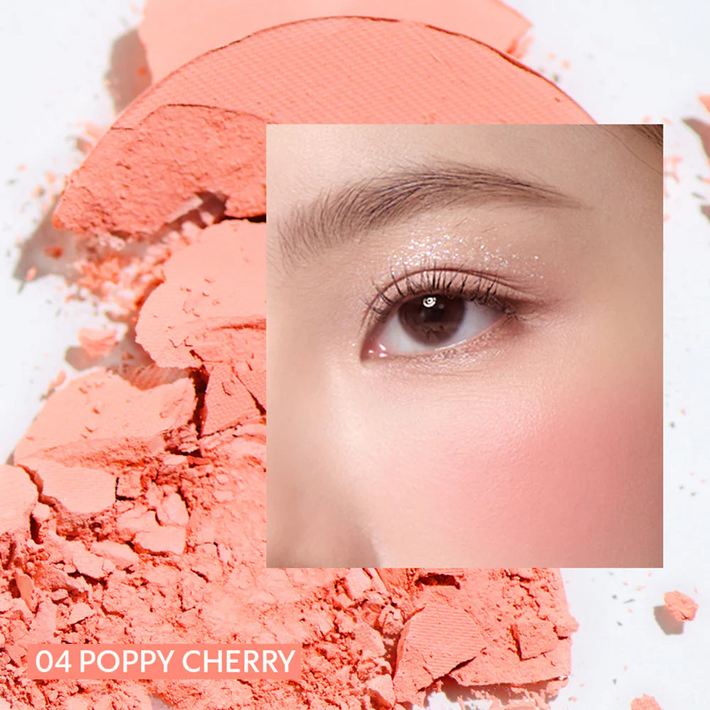 Merrezca 模糊腮紅 5.2g #04 Poppy Cherry