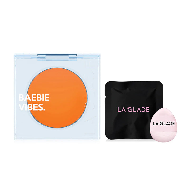 LA GLACE Baebie Vibes 奶油腮紅 3.8g #03 Blooming Me