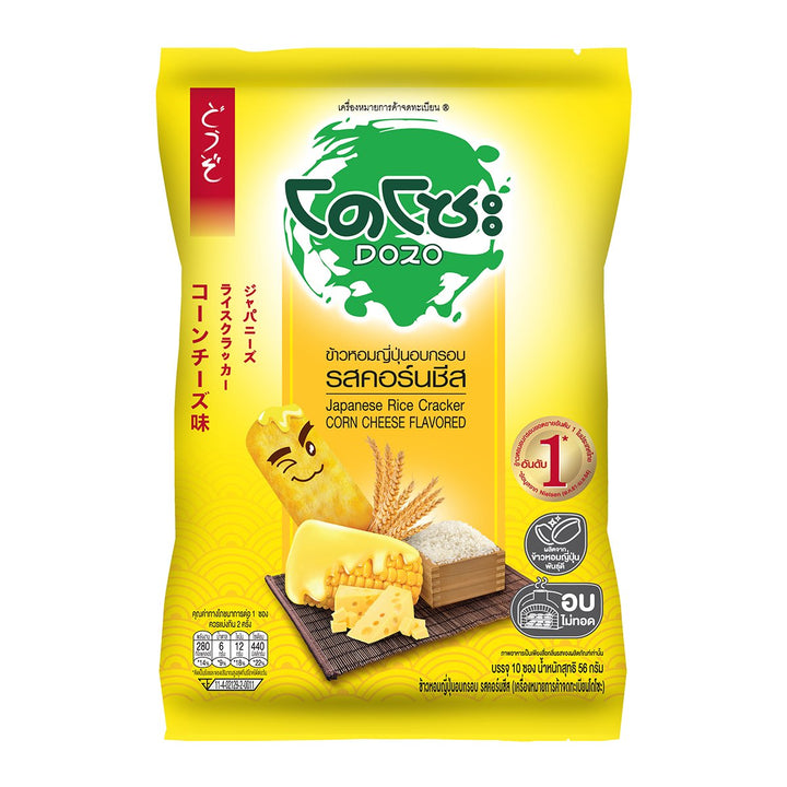 DOZO 日本米餅 玉米起司口味 56 克