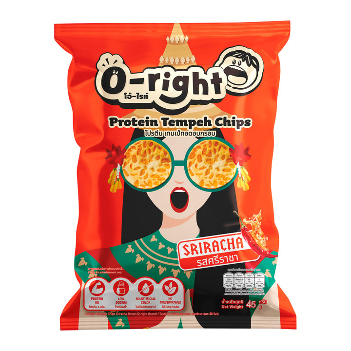 O-RIGHT 是拉差豆豉 45 克。