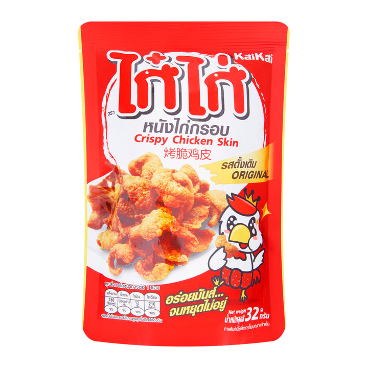 KAIKAI 脆皮雞皮 原味 32 克