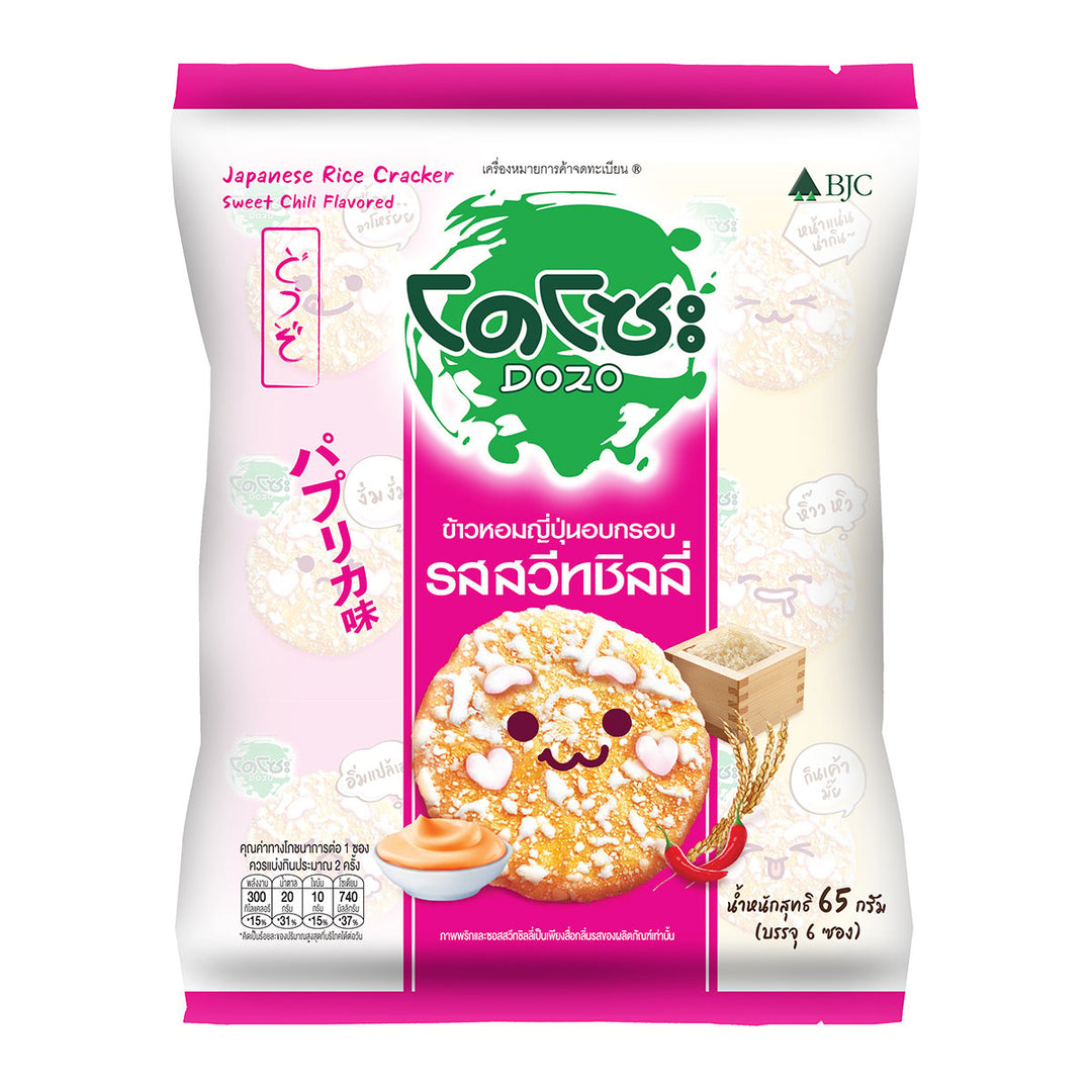 DOZO 日本米餅 甜辣椒 65 克