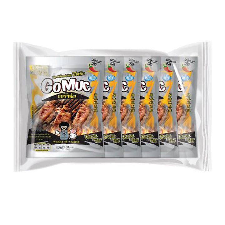 GOMUC 調味魷魚絲 原味 8 克包 6