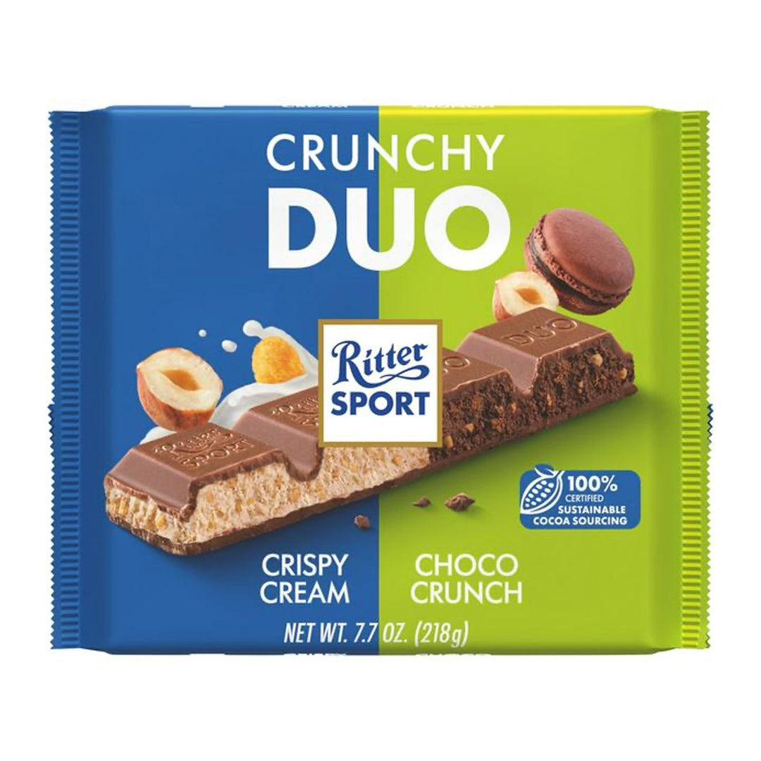 RITTER SPORT 脆脆雙拼 218 公克