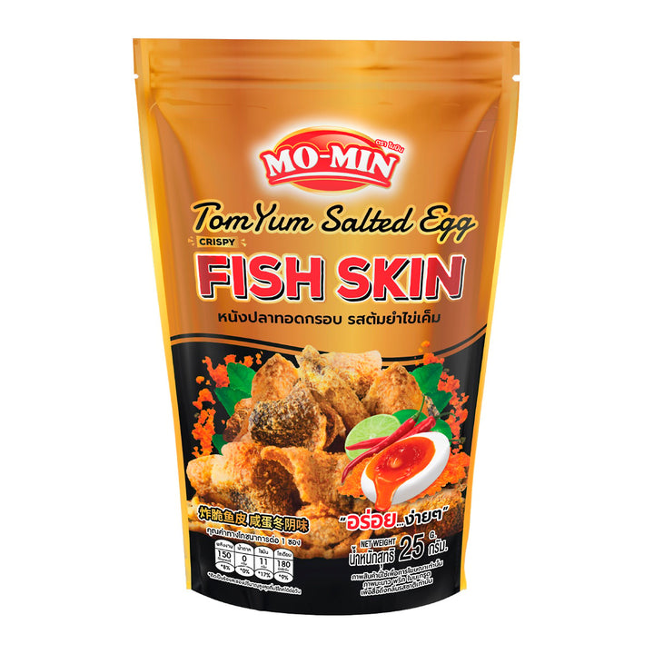 MO-MIN 脆皮魚皮冬蔭功鹹蛋口味 25 克