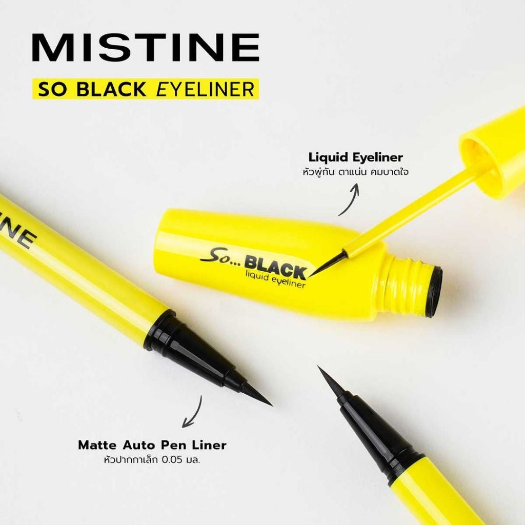 MISTINE SO BLACK MATTE LIQUID眼線筆