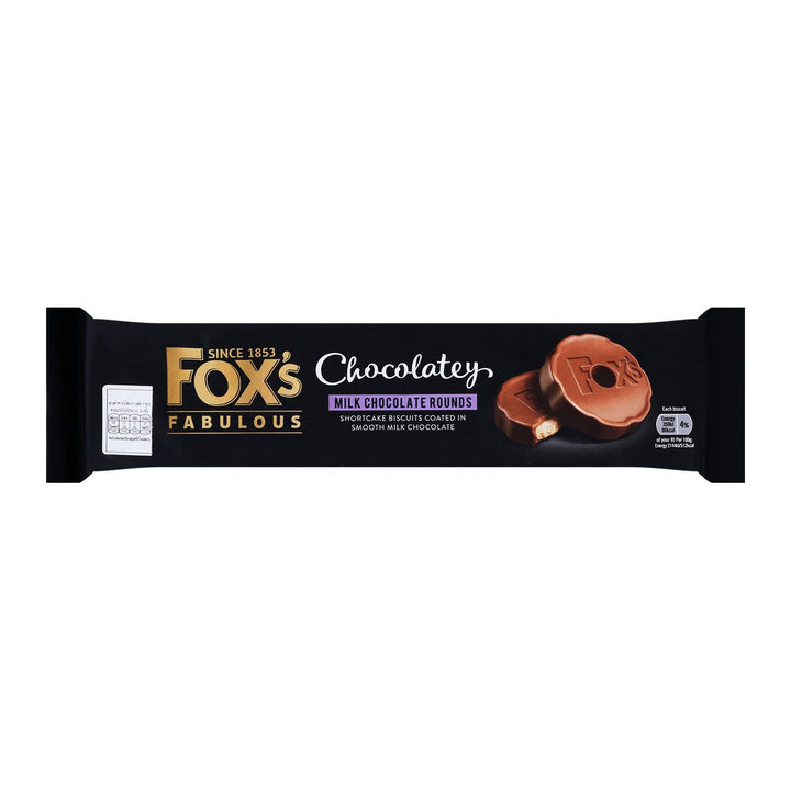 FOX'S 巧克力牛奶巧克力 130 克。