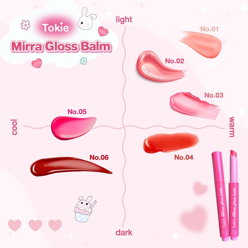 Tokie Mirra Gloss Balm 細管 唇膏