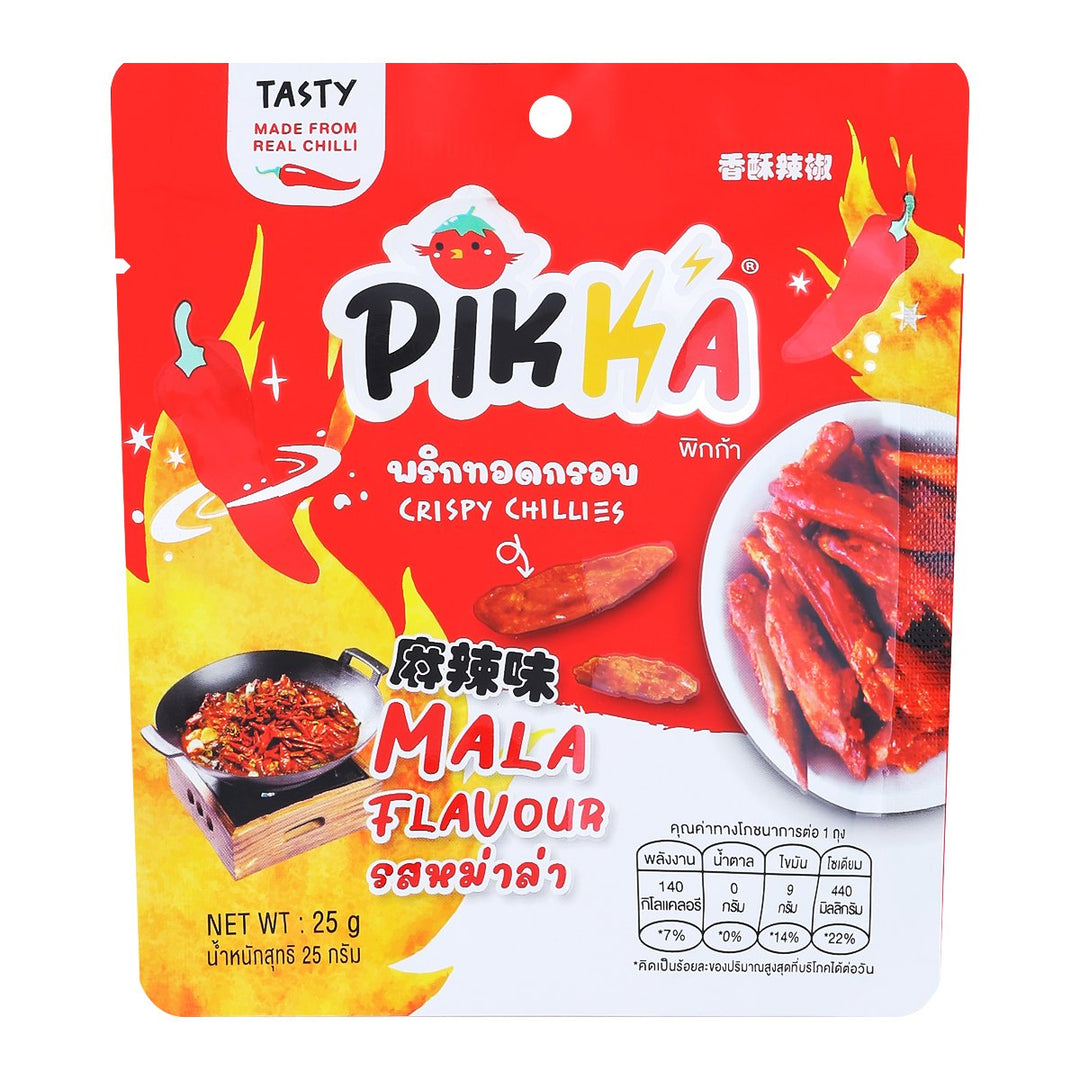PIKKA 脆皮辣椒麻辣味 25 克
