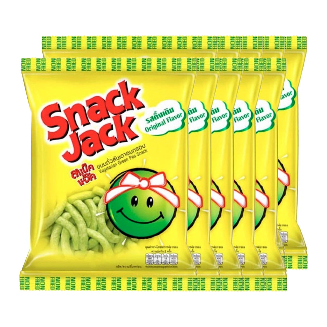 SNACK JACK 綠豌豆零食 15 克。