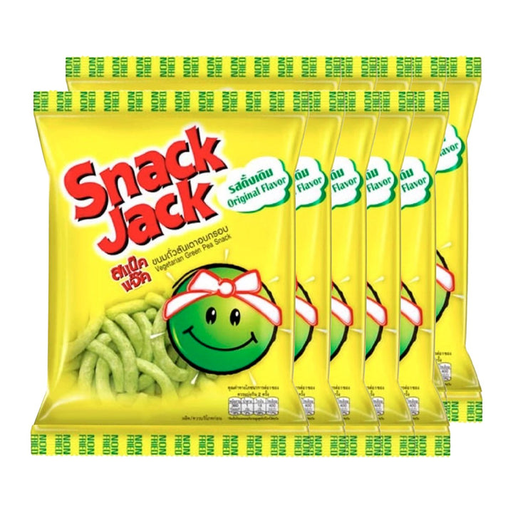 SNACK JACK 綠豌豆零食 15 克。