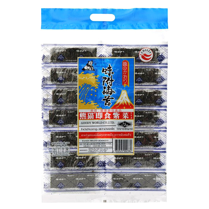 PANDA 烤紫菜辣椒口味 100片