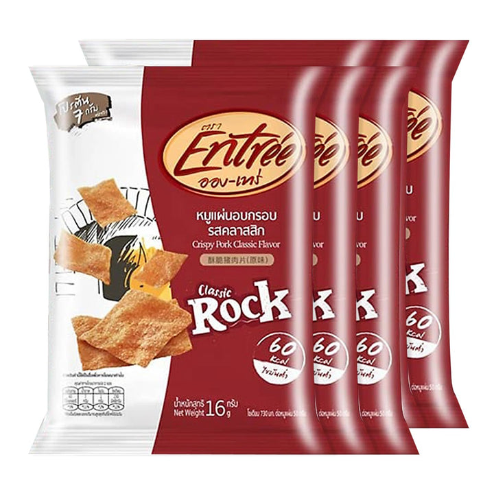 ENTREE 脆皮豬肉零食經典口味 16 克。包 6