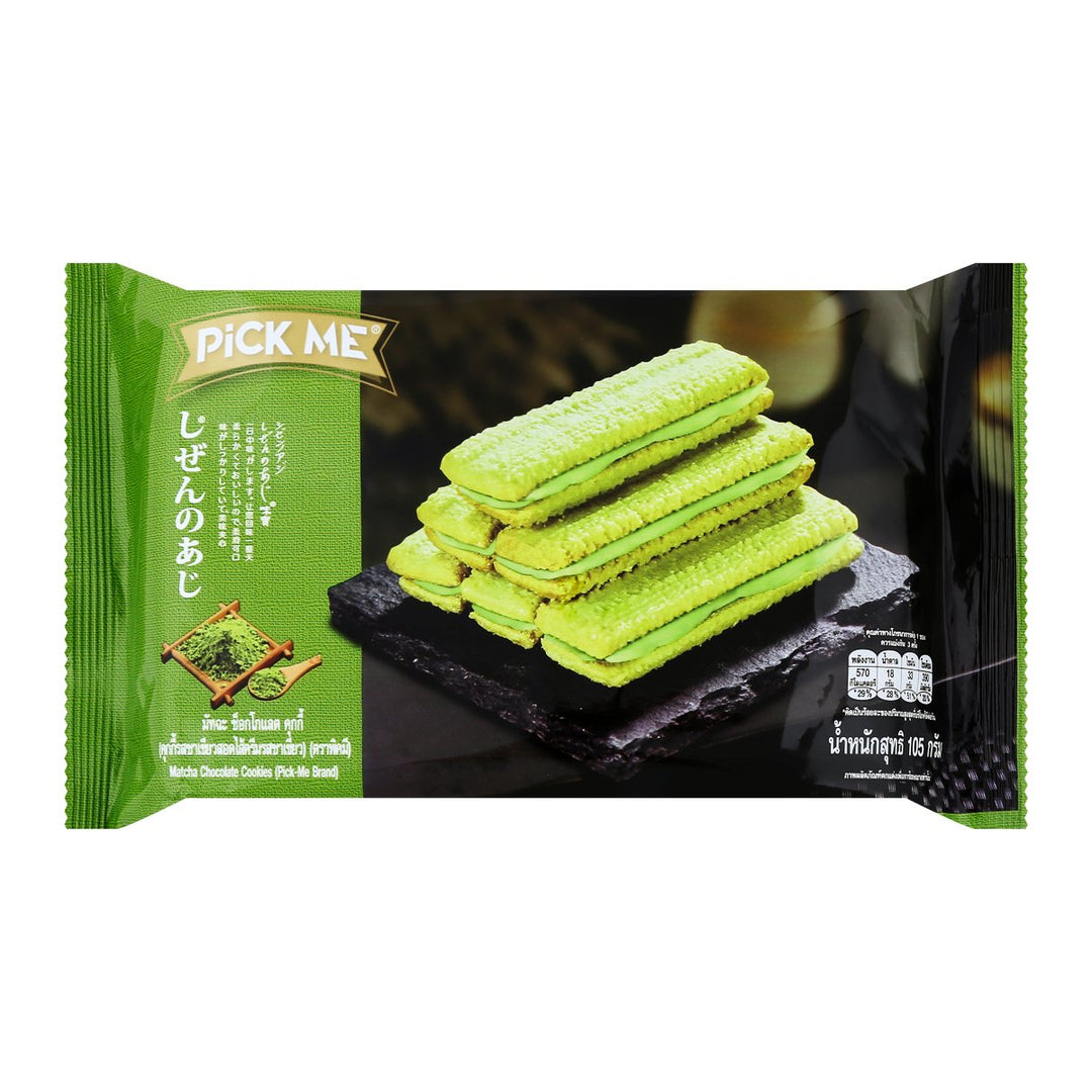 PICK ME 抹茶巧克力餅乾 105 克