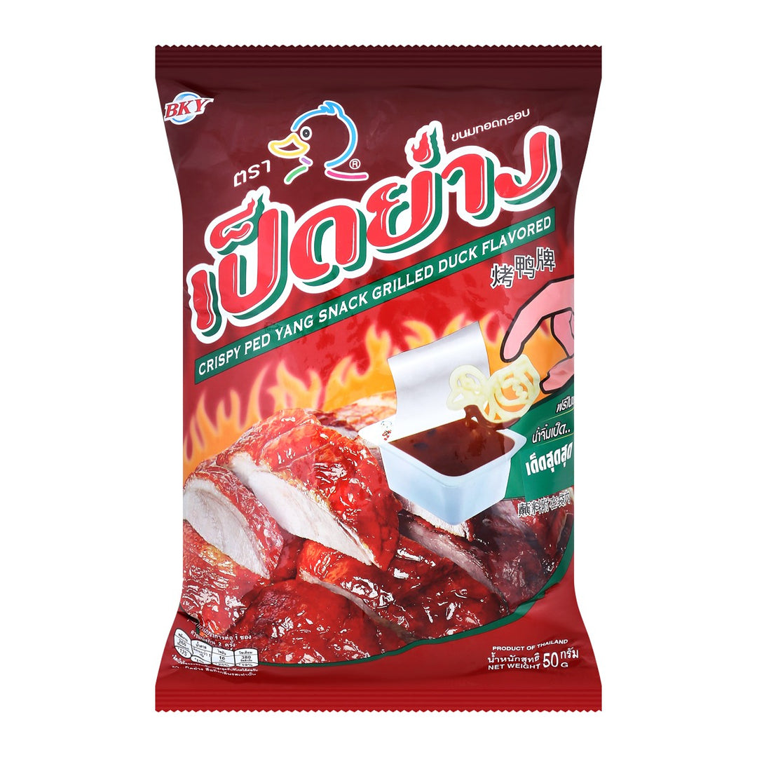 PED YANG 脆皮零食 烤鴨口味 50 克
