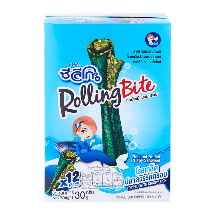 SELECO ROLLING BITE 脆皮海藻配脆皮魚 2.5 克。包 12