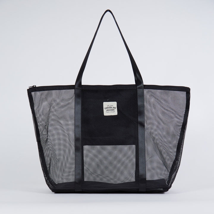 Beach Bag : Large Black Underlinebags