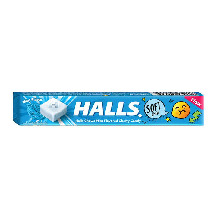 HALLS 薄荷糖 47 克。