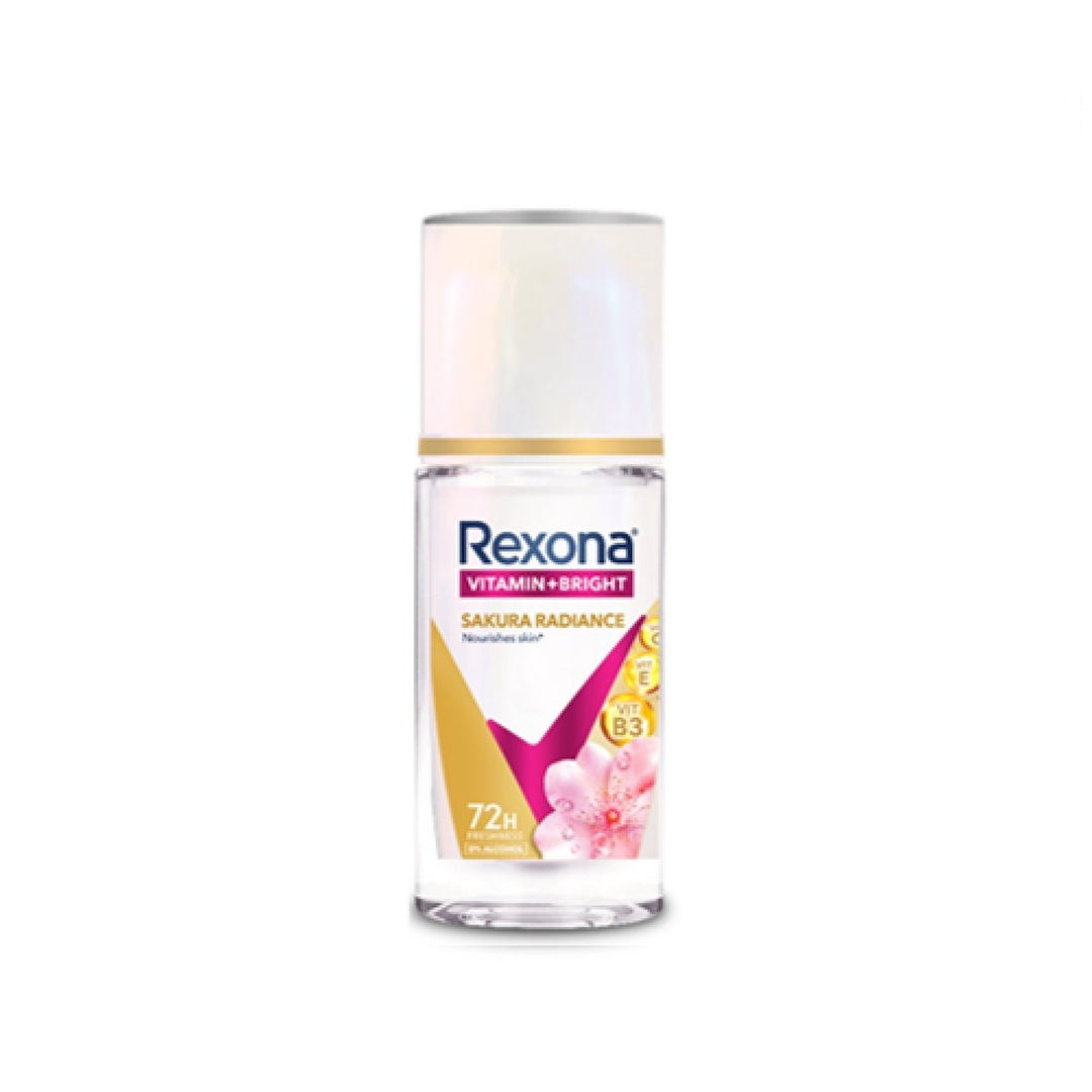 Rexona 女士 Rollon Vitbrt 櫻花玻璃杯 45 毫升