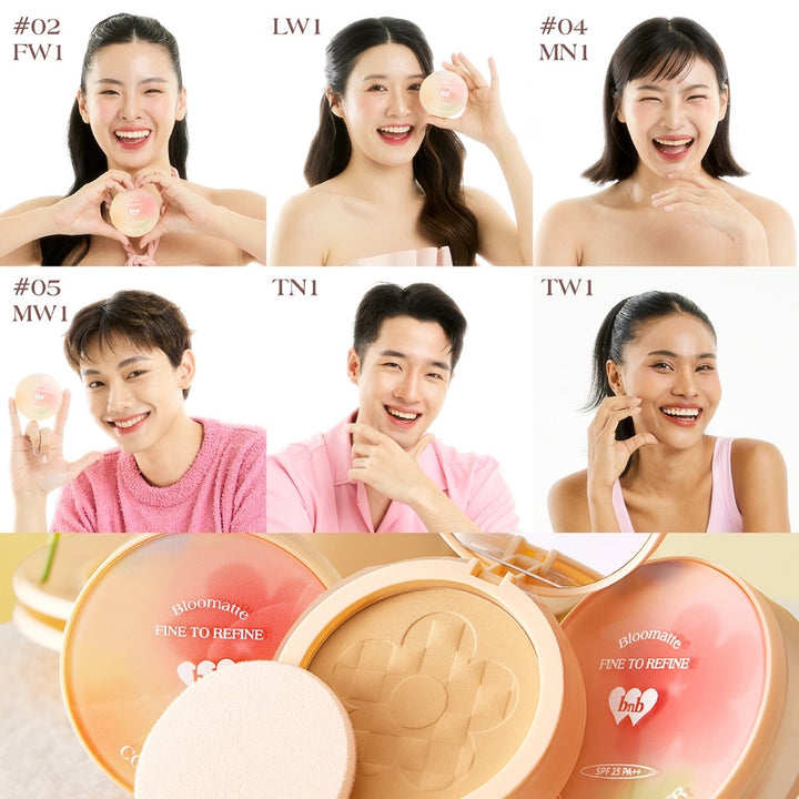 bnb barenbliss Bloomatte Fine To Refine Compact Powder粉餅