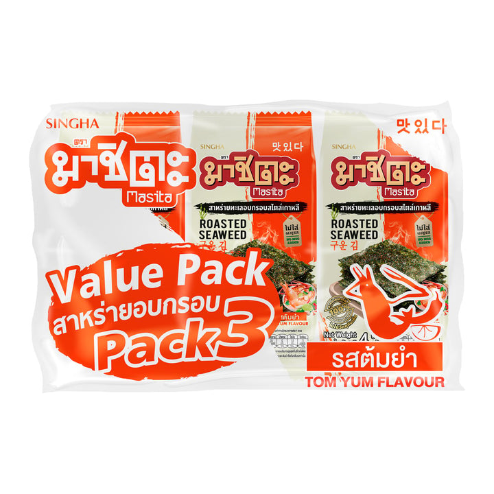 MASITA 烤海苔冬炎口味 4 克。包3