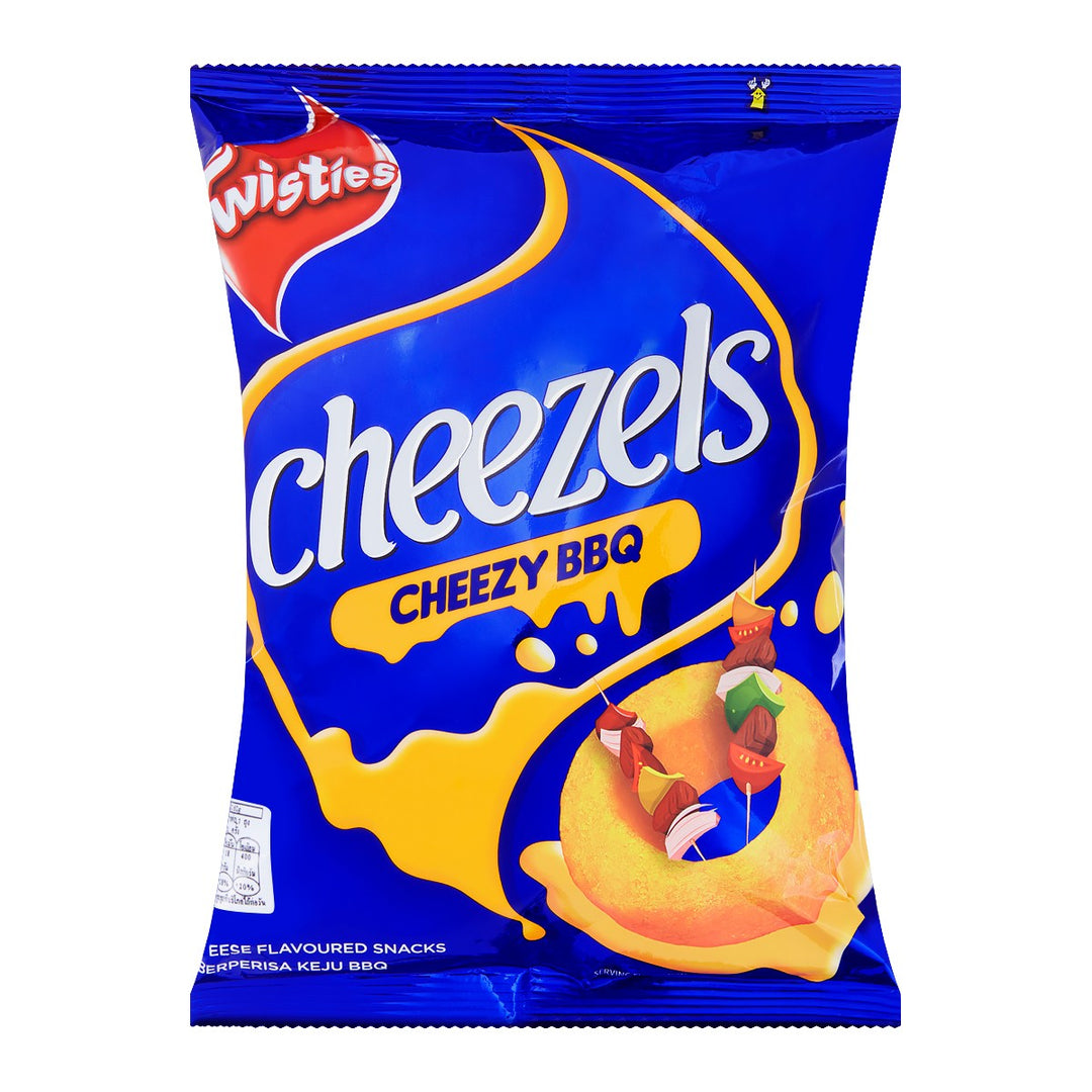 Cheezel 脆皮起司圈零食起司燒烤口味 60 克