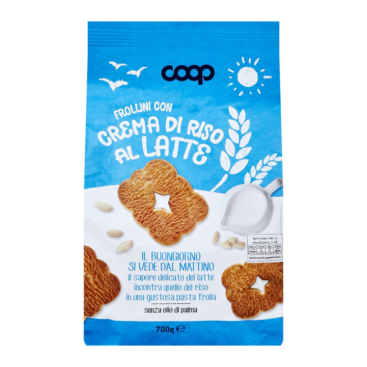 COOP Frollini Con Crema Di Riso AI 拿鐵 700 公克。