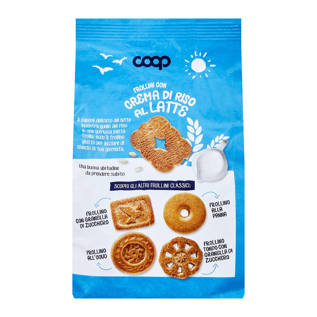 COOP Frollini Con Crema Di Riso AI 拿鐵 700 公克。