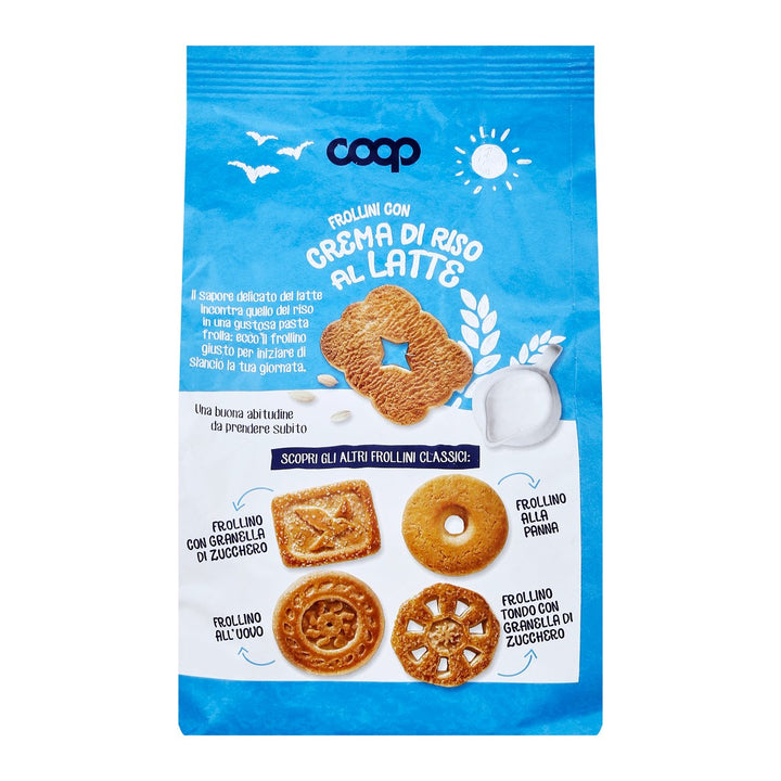 COOP Frollini Con Crema Di Riso AI 拿鐵 700 公克。