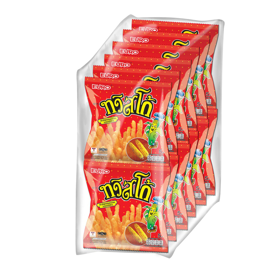 TWISTKO 玉米零食燒烤風味 17 克包 12