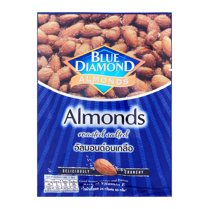 BLUE DIAMOND 烤鹹杏仁 30 克。