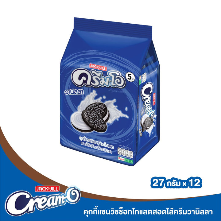 Cream-O 三明治餅乾巧克力口味 尺寸 27 克。包 12