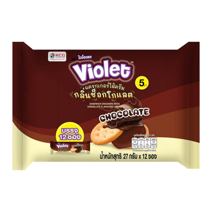VIOLET 巧克力奶油夾心餅乾 27 克 x 12 塊