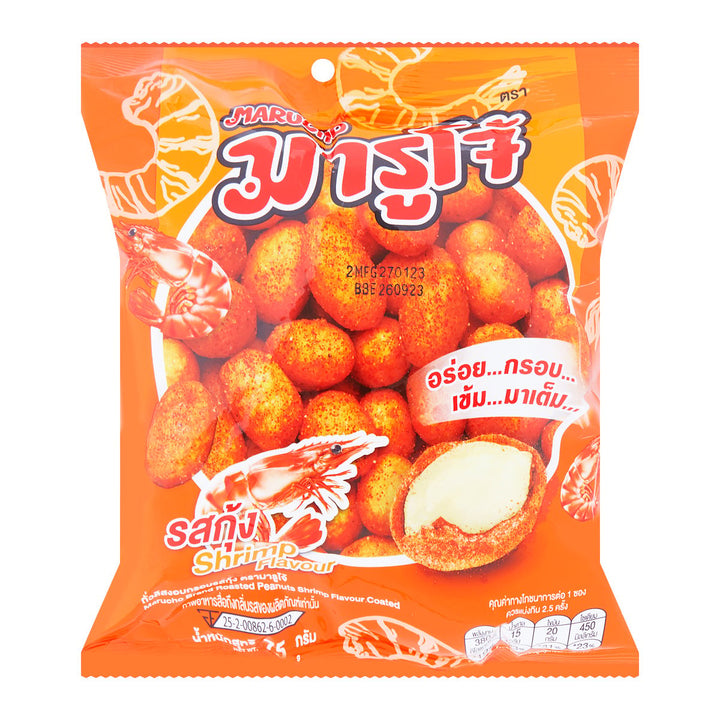 MARUCHO 烤花生 蝦口味 75 克