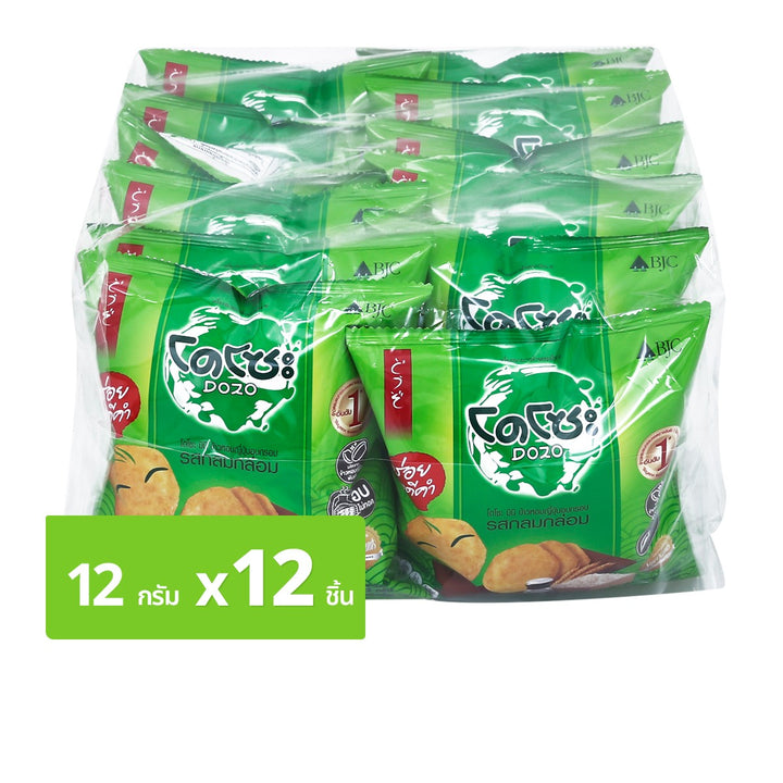DOZO 迷你日本米餅 原味 12 克包 12