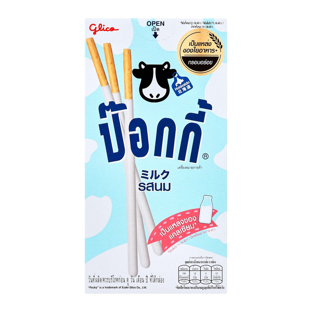 GLICO 百奇牛奶口味 40 克。
