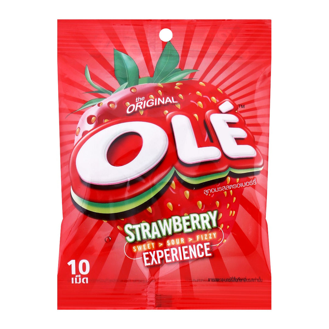 OLE 草莓口味糖果 10 顆
