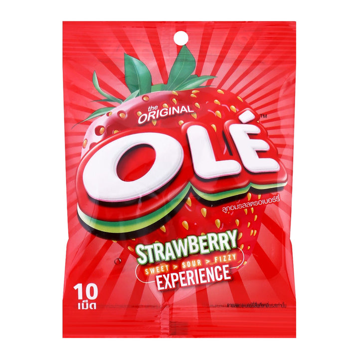 OLE 草莓口味糖果 10 顆