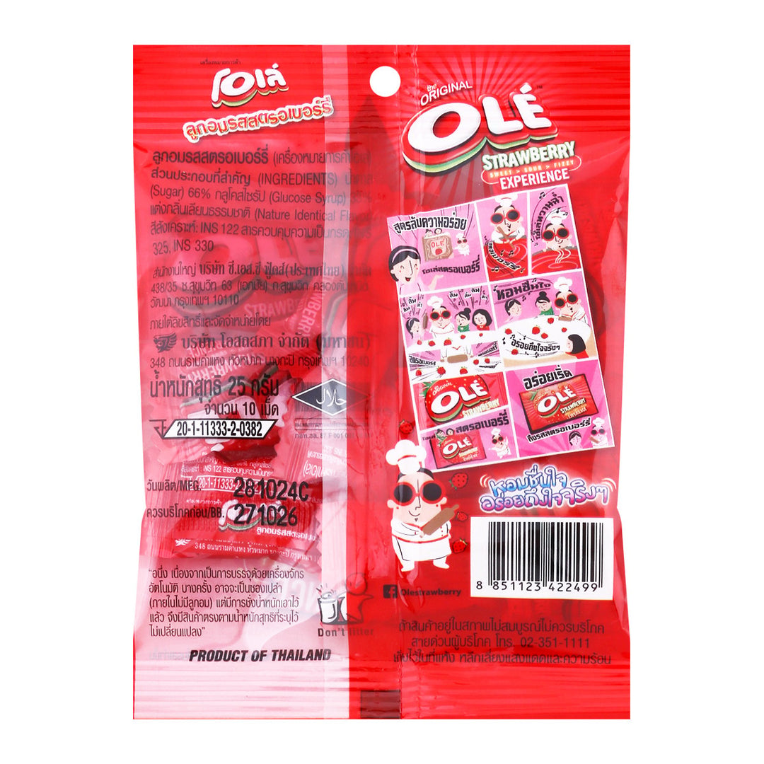OLE 草莓口味糖果 10 顆