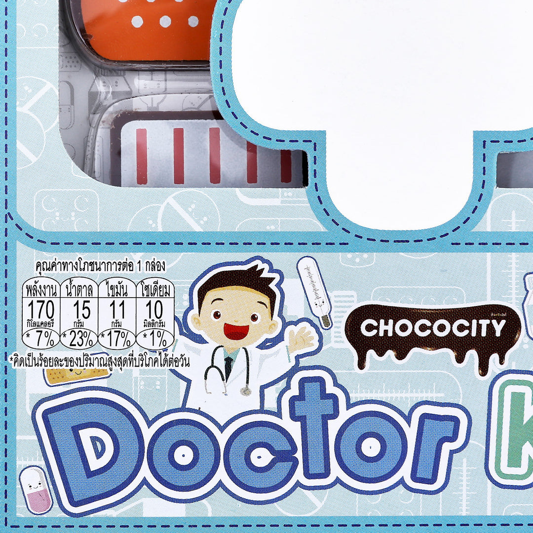 CHOCOCITY 牛奶混合物（含工具組）29克，多種圖案