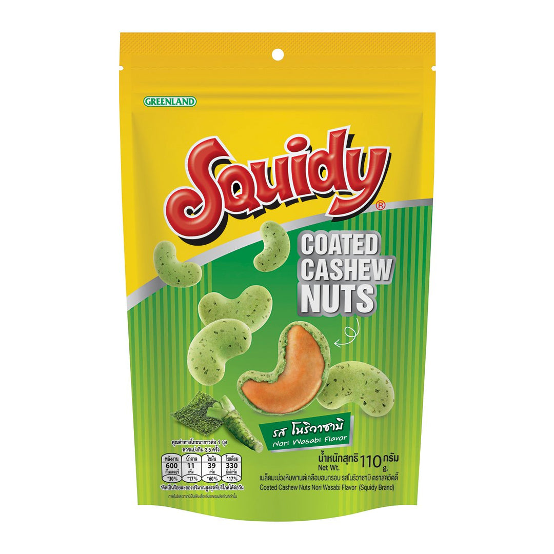 SQUIDY 腰果海苔芥末口味 110 克