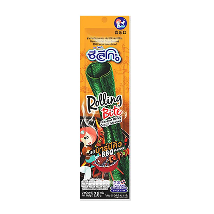 SELECO Rolling Bite 烤捲脆海苔燒烤口味 2.8 克。包 12